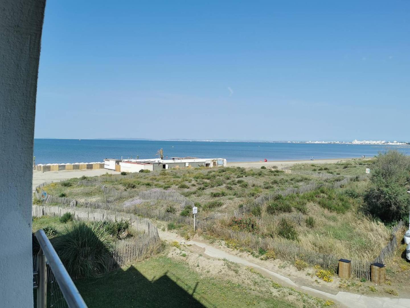 As18656 - Grand Studio Vue Mer, Direct Sur Plage Avec Parking Prive 勒格罗-迪鲁瓦 外观 照片